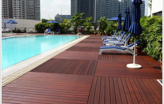 高附加值發光型塑木