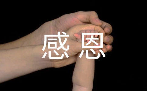 感恩心得作文